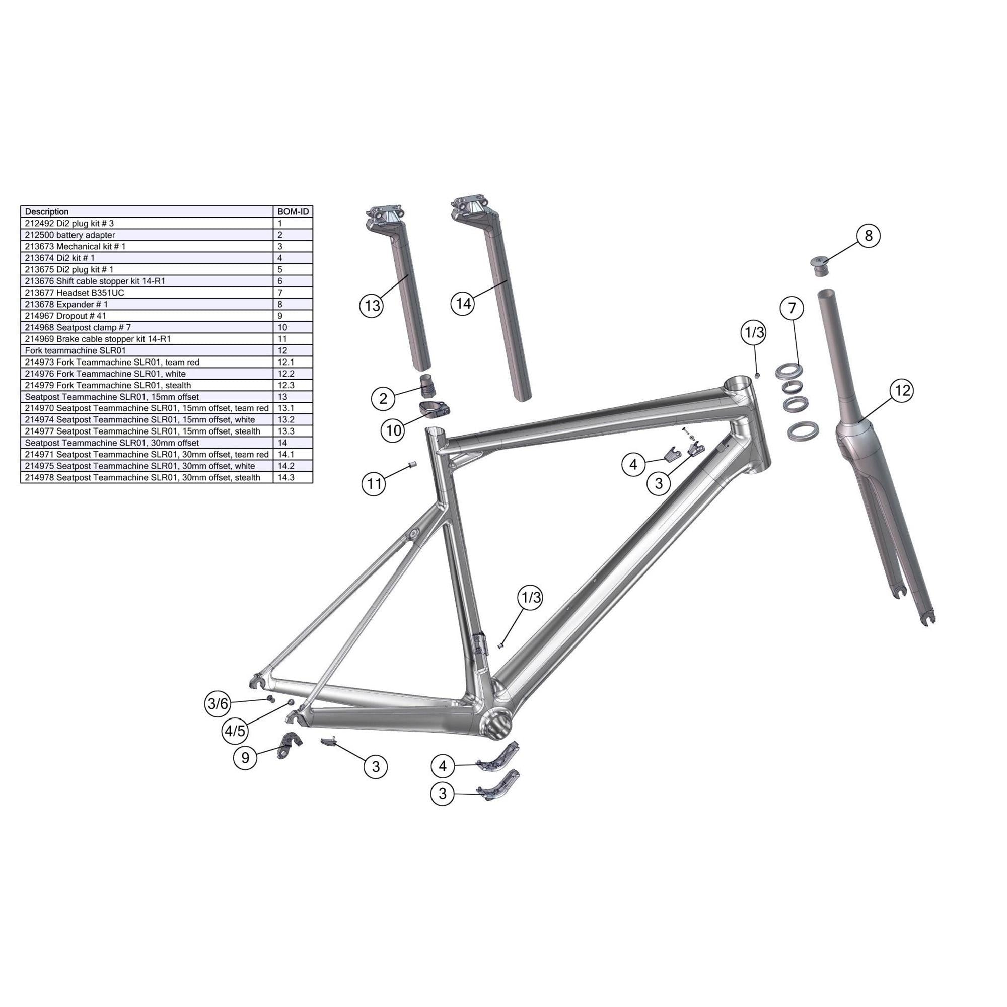 Bmc teammachine discount slr01 seatpost clamp